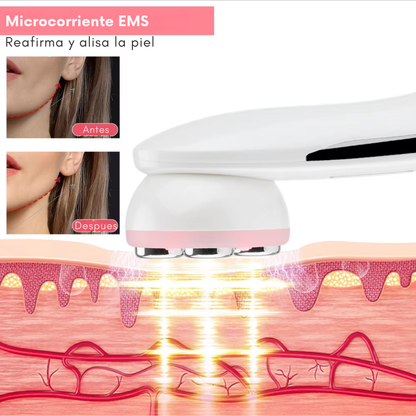 Masajeador Facial 5 en 1 SkinBeauty™ Electroporador